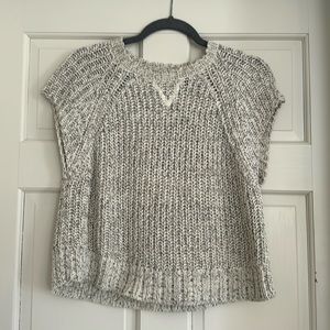 ATM boxy cap sleeve sweater size S